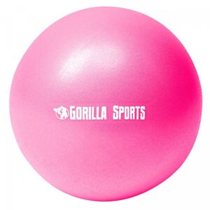 Gorilla Sports Mini lopta na pilates, 18 cm, ružová