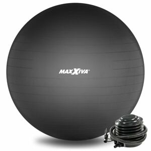MAXXIVA 81554 Gymnastická lopta Ø 85 cm s pumpičkou, čierna
