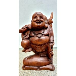 Drevená socha Budha, 40 cm