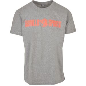 Gorilla Sports Športové tričko, sivo/oranžová, L