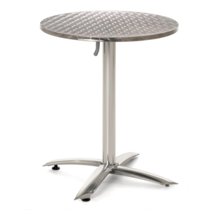 Bistro stôl, okrúhly, skladací, 60 cm